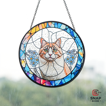 Personalized Stained Glass Suncatcher