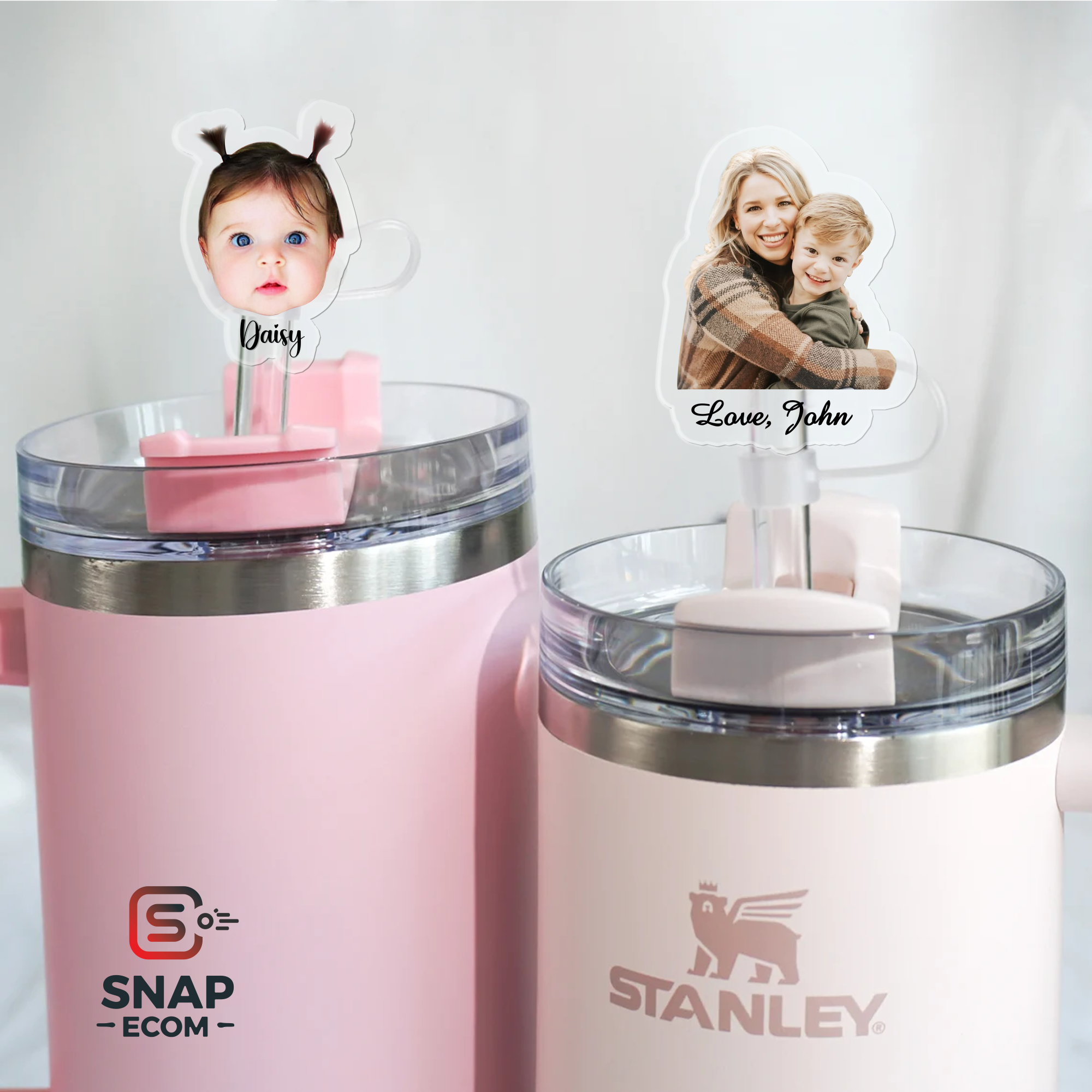 Personalized Standley Straw Topper