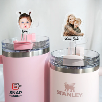 Personalized Standley Straw Topper